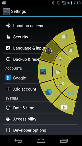  7  Pie Control -     Android-