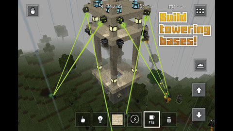 Minecraft'  Block Fortress   FPS  iPhone  iPad