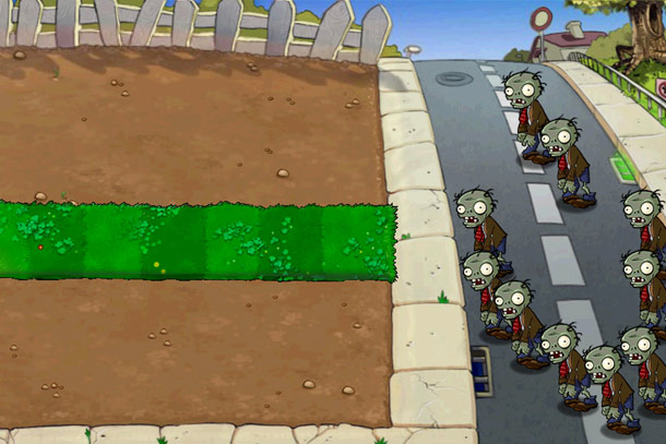  5   Plants VS Zombies:    !