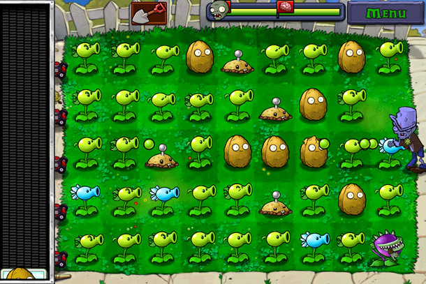  10   Plants VS Zombies:    !