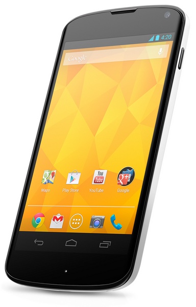  3  LG Nexus 4 White -    
