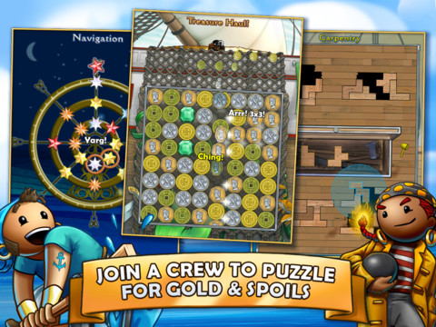  4  Puzzle Pirates -     iPad   App Store