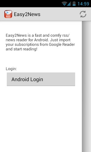  2   RSS- Easy2News  Android -   Google Reader