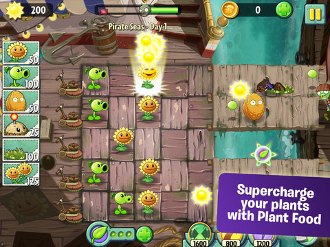 Plants vs. Zombies 2 для iPhone и iPad уже в App Store