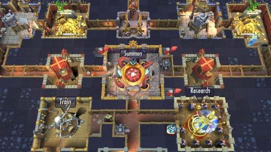  2   Dungeon Keeper  iPhone, iPad  Android   
