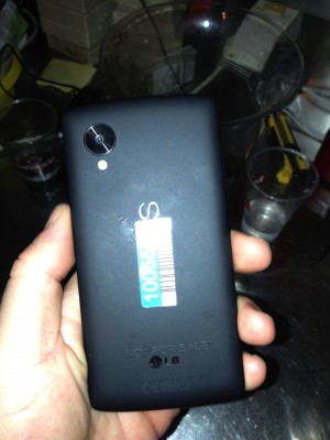  1  Google Nexus 5:     