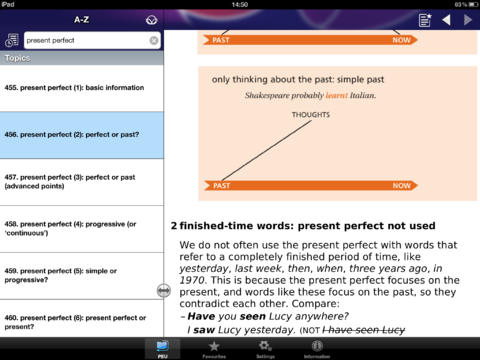 Справочник по английскому языку Practical English Usage для iPhone, iPad и Android