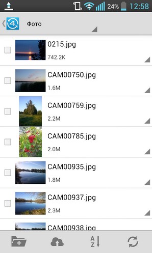 Обзор Android-приложение 4sync - ваши фото, видео и документы в облаке