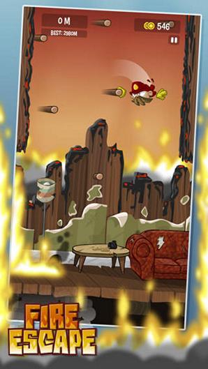 Fire Escape  Doodle Jump  