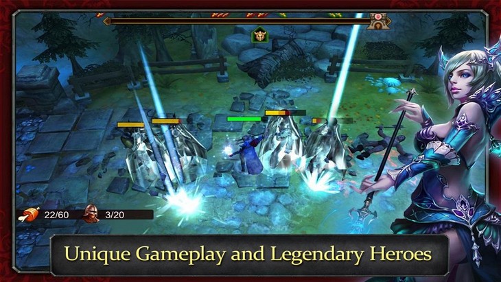 4   Demonrock: War Of Ages  Android -  RPG- 
