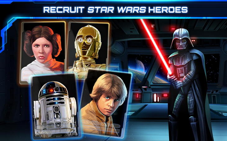  3   Star Wars: Assault Team  Android:   