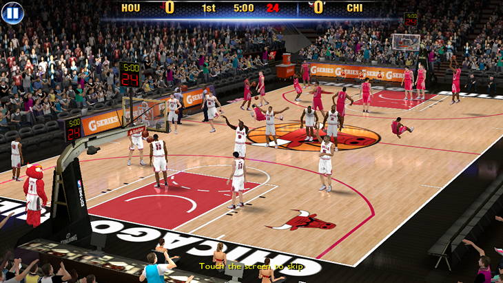 Баскетбольный симулятор NBA 2K14 для Android