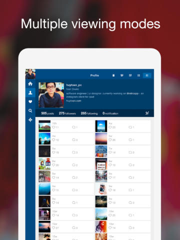  iOS- Retro -     Instagram  iPad