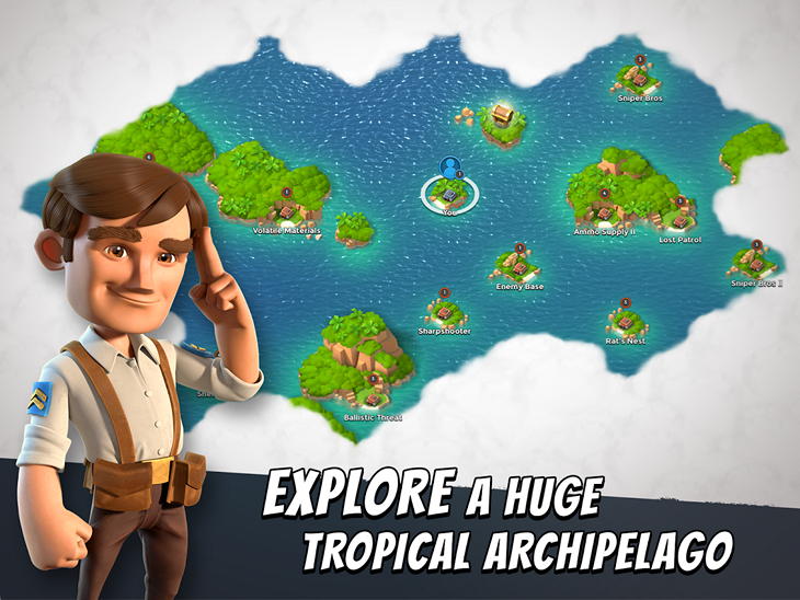  4   Boom Beach  Supercell  Android-  