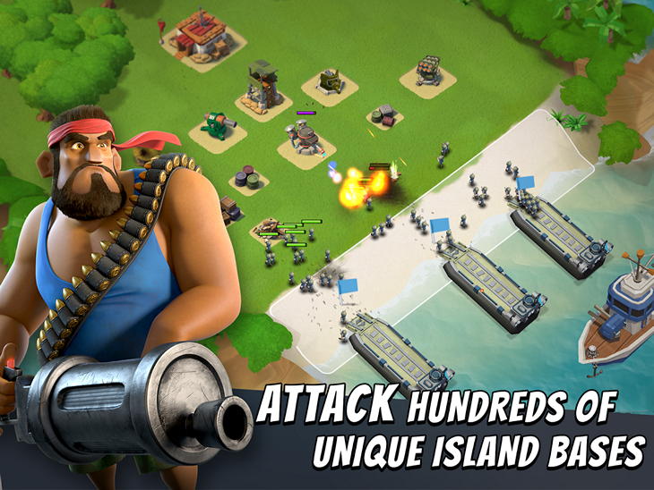  5   Boom Beach  Supercell  Android-  