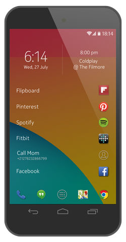 Z Launcher - лончер для Android от Nokia