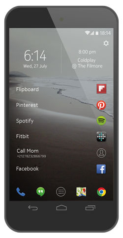 Z Launcher - лончер для Android от Nokia
