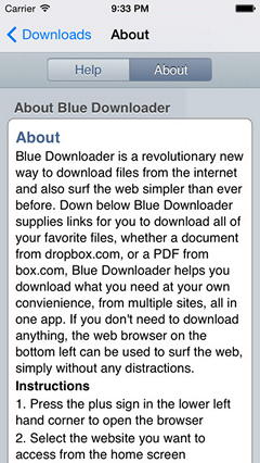 - Blue Downloader   App Store,  