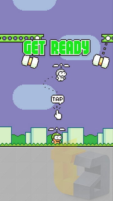  2  Swing Copters -     Flappy Bird 