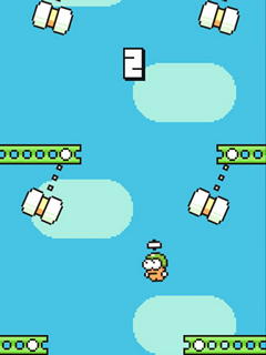  2  Swing Copters:  Flappy Bird       Android  iPhone