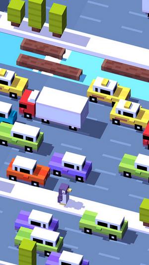  3    Crossy Road  iOS:    