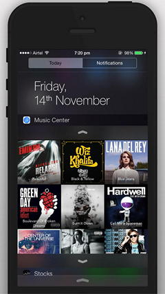  2   iOS- Music Center -      