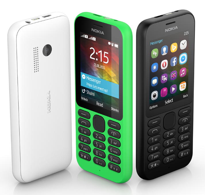  2  Nokia 215     Microsoft