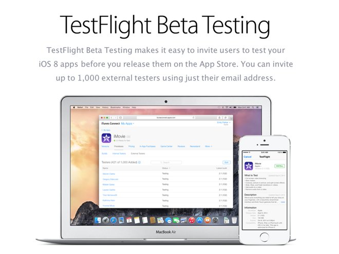  2  Apple  TestFlight,   - iOS-