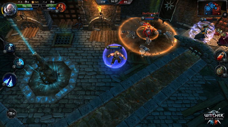  3  MOBA- The Witcher Batte Arena  iPhone  iPad:    