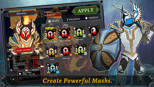  4  Masters of the Masks     iPhone  iPad  Square Enix  Lostmoon Games