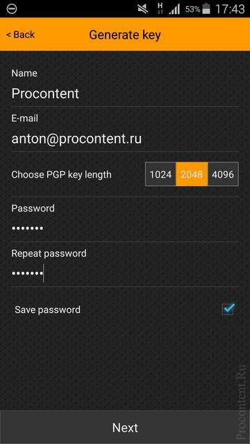  3    PGP Tools  Android:    