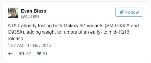 Фото 2 новости Galaxy S7 тестируют в США, возможная дата выхода – 21 февраля