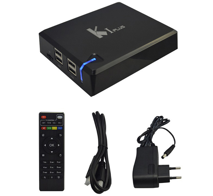  5  Ki Plus TV Box:   -  Android
