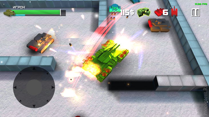  5   Block Tank Wars  Android:  