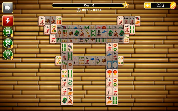  4   Mahjong Solitaire - Guru  Android:  