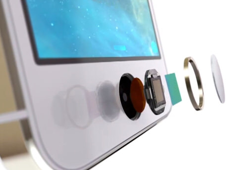 Сканер отпечатков пальцев Touch ID в iPhone