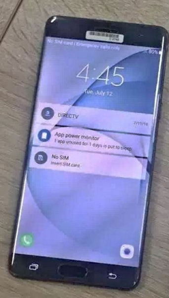 Galaxy Note 7: фотография смартфона