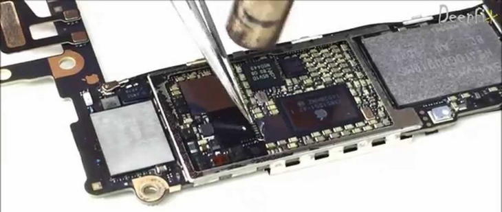 Как отремонтировать экран iPhone 6 - микропайка и микроскоп