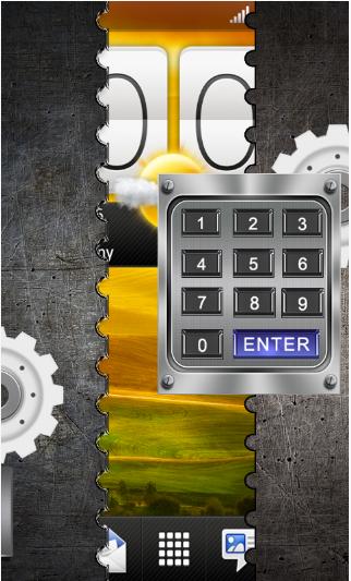 Промышленные ворота - блокировщик экрана на Андроид