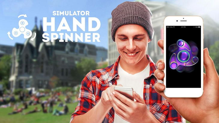 Hand spinner simulator:    