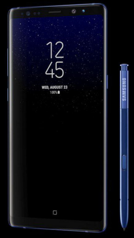 Обзор дизайна Galaxy Note 8