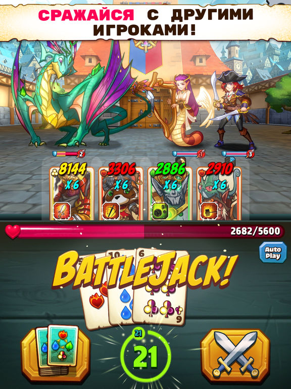 Battlejack: обзор игры для iPhone и iPad 