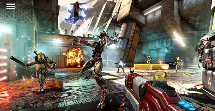  2    Shadowgun Legends:  -  Android  iPhone 