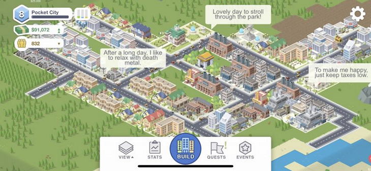  2  Pocket City    SimCity  iPhone  Android
