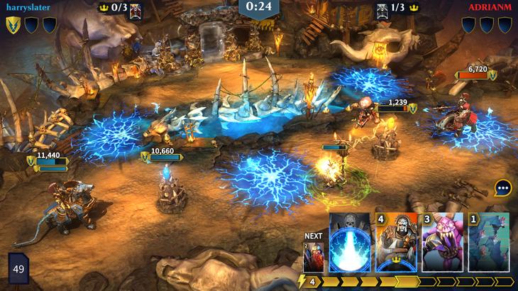  2  Warhammer Age of Sigmar: Realm War    MOBA      [iPhone  Android]