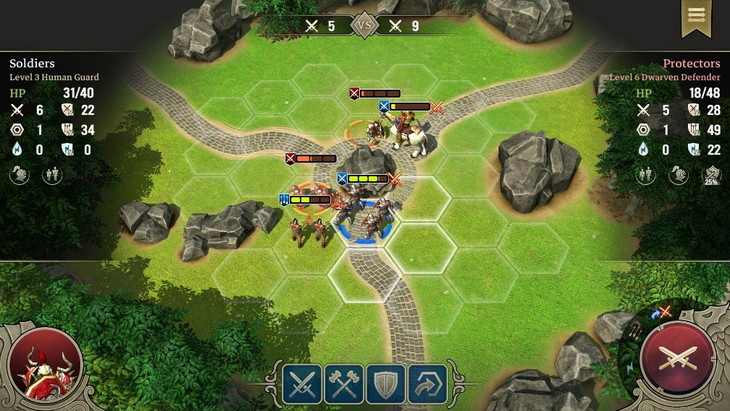  4  SpellForce: Heroes & Magic Review -       [Android  iOS]
