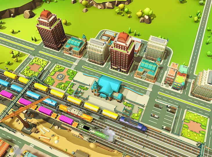  4  TrainStation 2: Railway Empire -      [Android  iOS]