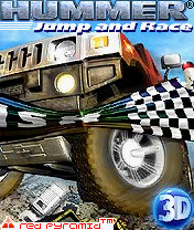  Red Pyramid   3D  HUMMER(r) Jump and Race