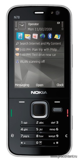  1  MWC:  Nokia N78  -    