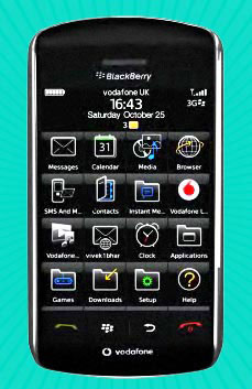 Сенсорный BlackBerry Storm 9500 дебютировал у Vodafone